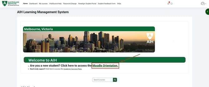 Moodle Orientation 1